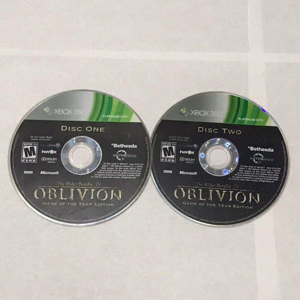 Xbox 360 The Elder Scrolls IV, Oblivion: Game Of The Year Edition